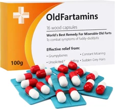 Funny Prank Pill Box, 50Th 60Th 70Th Birthday Gifts for Him, Funny Birthday Gift