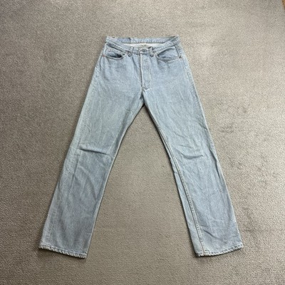 LEVIS 501 Herren Jeans Hose W33 L32 Vintage Made in USA Amerika 26110 Blau Denim