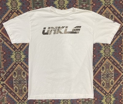 Vintage Y2K Unkle T-Shirt Psyence Fiction DJ SHADOW Mowax Futura Rap Hiphop