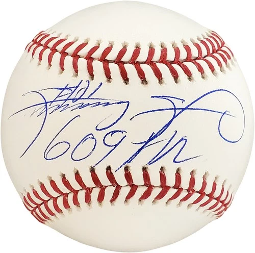 Sammy Sosa Signed MLB Baseball Chicago Cubs "609 HR" Beckett
