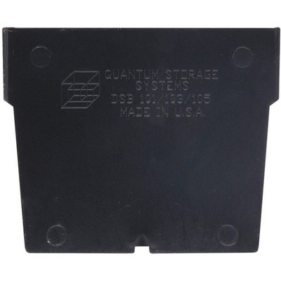 QUANTUM STORAGE SYSTEMS DSB101/103/105 Divider,3 in,Black,PK50 8PCC8