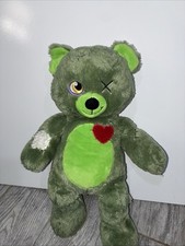 Build A Bear Zombear Green Zombie 16  Retired 2015
