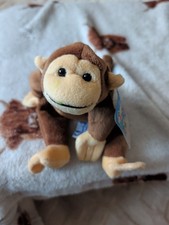 Vintage Super Toys Beany Friends & More Monkey Soft Plush Toy