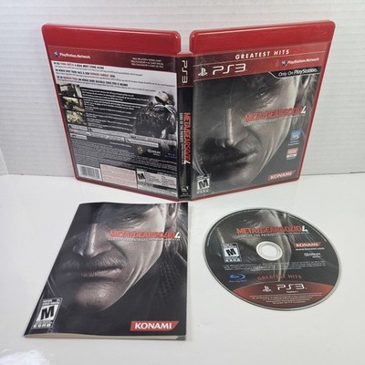 Metal Gear Solid 4: Guns of the Patriots (Sony PlayStation 3, 2008) PS3 CIB