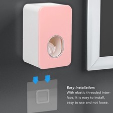 Automatic Toothpaste Dispenser Wall Mounted Easy Installation Toothpaste