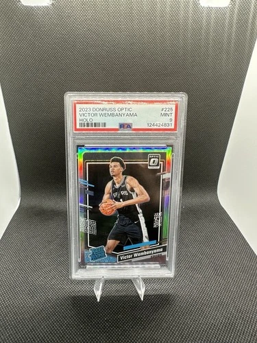 2023-24 Panini Donruss Optic Victor Wembanyama #225 Holo Prizm (RC) PSA 9