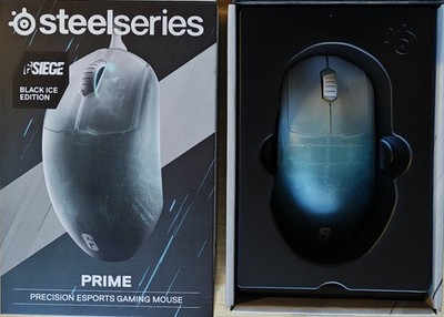SteelSeries Prime: Rainbow 6 Siege Black Ice Limited Edition Gaming Mouse