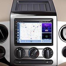 Android 14 7" Car Stereo for F250-F550 2005-2007 Carplay Android Auto GPS