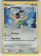 Chatot DP14 Holo Promo Diamond and Pearl Promos Pokemon Moderately Played on eBay