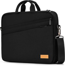 15 15.6 16 17 17.3 Inch Laptop Computer PC Shoulder Bag Carrying Case, Water-Rep