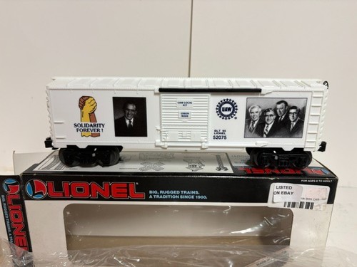 Lionel6-52075 UAW Boxcar-Coche adicional para set.  NUEVO STOCK ANTIGUO. Calibre O | Zustand: New