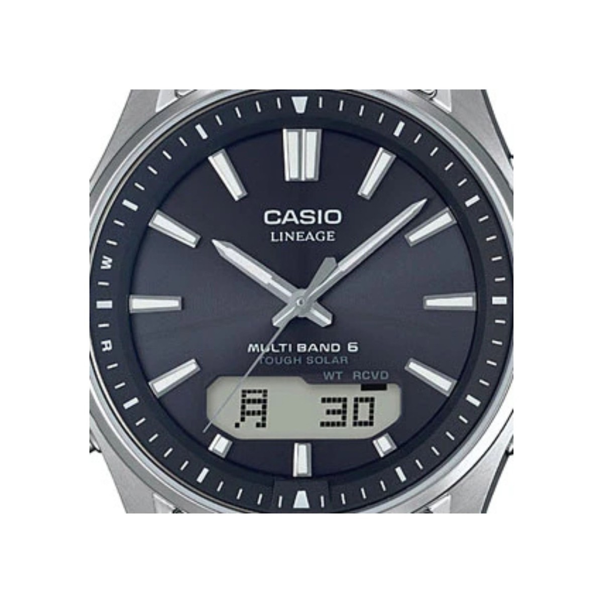 unopened】CASIO LINEAGE LCW-M100TSE-1AJF Solar Radio Titanium Men