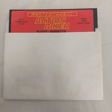 Action Biker Diskette Commodore 64/128 and Atari 800XL/130XE Untested image