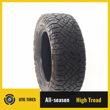 Used Lt 35x12.5r20 Goodyear Wrangler Duratrac Rt Kevlar 125q - 1532