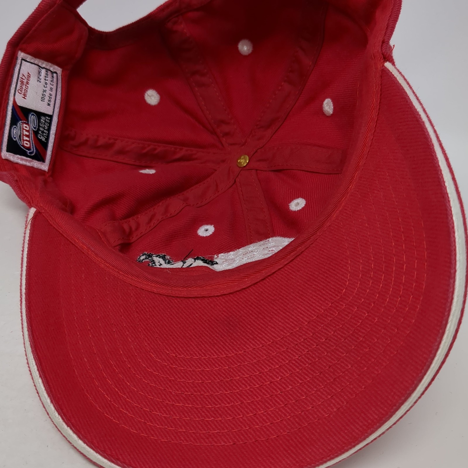 Western Express Strapback Baseball Cap Red One Si… - image 7