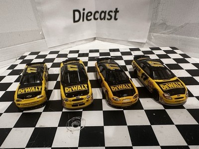 Matt Kenseth #17 1998 1999 2000 2001 1/64 Dewalt 4 Car Lot NASCAR
