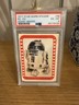 1977 Topps R2-D2 Kenny Baker Star Wars Sticker #38 Graded PS