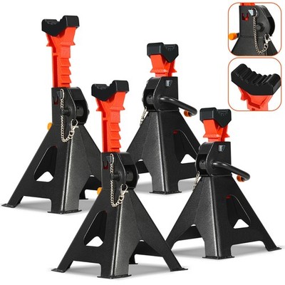 2x/4x Unterstellböcke 3T Auto Stützböcke 285-430mm für PKW SUV Werkstatt Set
