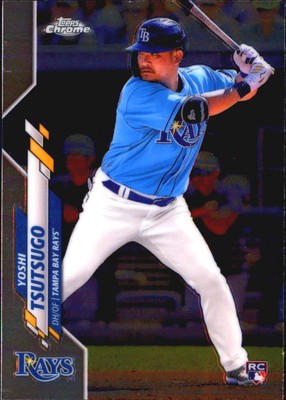 2020 Topps Chrome Update #U-26 Yoshi Tsutsugo RC Tampa Bay Rays | eBay