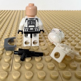 LEGO Star Wars Clone Wars: Clone Jet Trooper, VISOR, sw0233, 7748, 2009 JETPACK