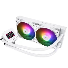 FW 240 SE ARGB White-Aio CPU Liquid CoolerIps LCD Screen