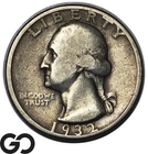 1932-D Washington Quarter *Major Key Date*