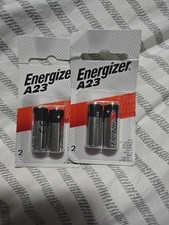 Energizer A23 Two 2 Packs Silver Oxide Batteries 4 Total