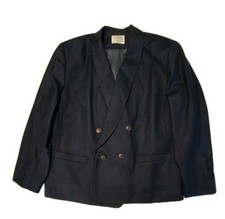 Vintage Pendleton Women's 18W Blazer Navy Virgin Wool Lined Timeless Staple