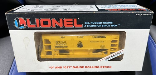 Coche mineral vintage Lionel 6-16800 LRRC edición especial 1986 - nuevo en caja/nuevo | Zustand: New