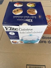 Easy Electric 7 Egg Capacity Soft, Medium, Hard-Boiled Cooker Poacher, Scrambled