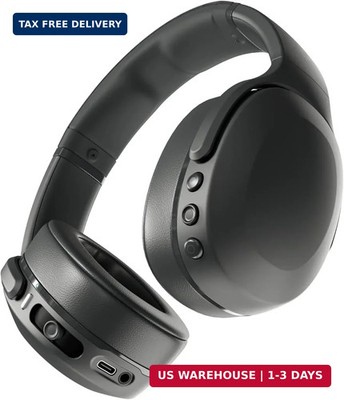 Skullcandy Crusher Evo Wireless Bluetooth Headphones with Multi-Sensory Bass, No