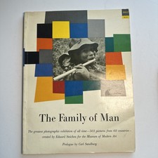 Vintage 1955, The Family Of Man by Edward Steichen- Large PB photo book
