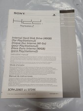 SONY PlayStation 2 Internal Hard Disk Drive PS2 Instructions.