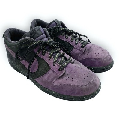 Size 9 - Nike Dunk CL Low Varsity Purple Anthracite Suede Sneakers 304714-551
