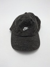 Nike Sportswear Heritage 86 Futura Metal Logo Adjustable Strap Gray Hat One Size