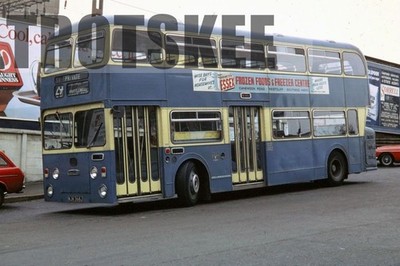 35mm Dia Southend Daimler Fleetline NCME 368 WJN368J 1974 Original