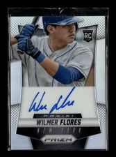 Wilmer Flores 2014 Panini Prizm Autographs #WF Auto