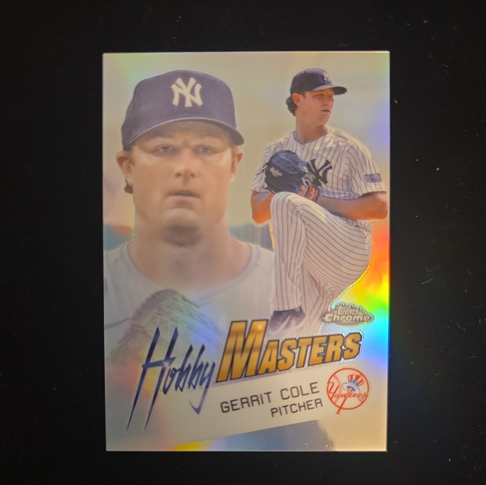 2025 Topps Chrome Hobby Masters Gerrit Cole Case Hit Yankees SSP
