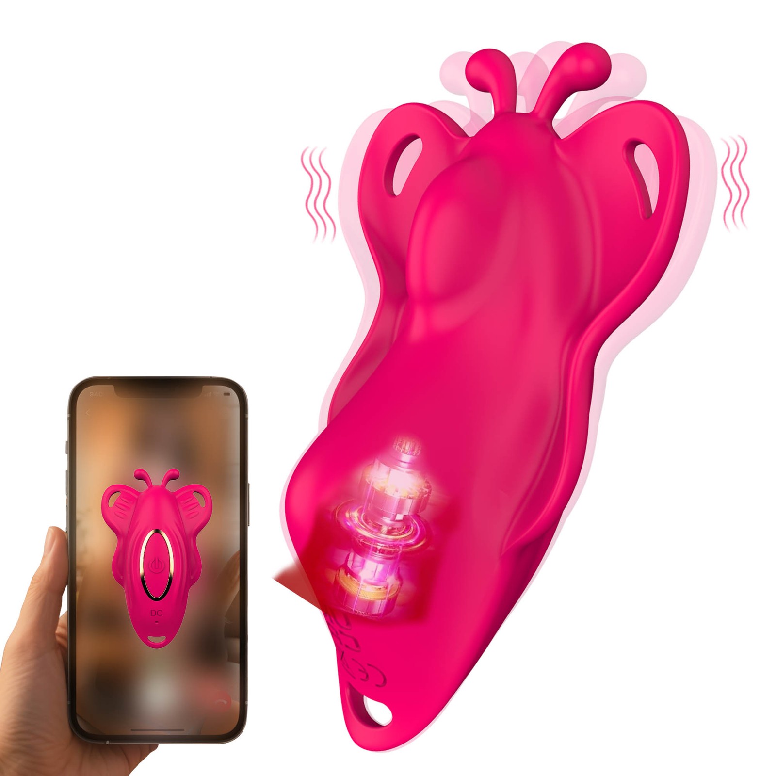 G-Punkt Klitoris Vibrator Stimulation APP Tragbarer Vibrator Sexspielzeug Panty