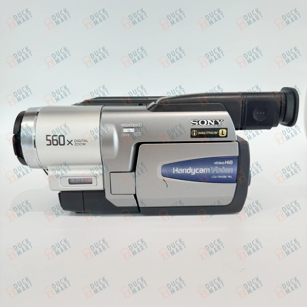 Videocámara analógica Sony CCD TRV59E Hi8 Video8 Handycam PAL NightShot probada funcionando