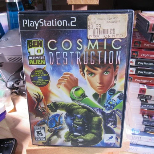 Ben 10 Ultimate Alien Cosmic Destruction Sony PlayStation 2 PS2 Game SLUS 21938