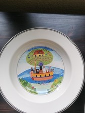 Villeroy & Boch V&B Design Naif Laplau 2 tiefer Teller Suppenteller Ø ca. 22 cm