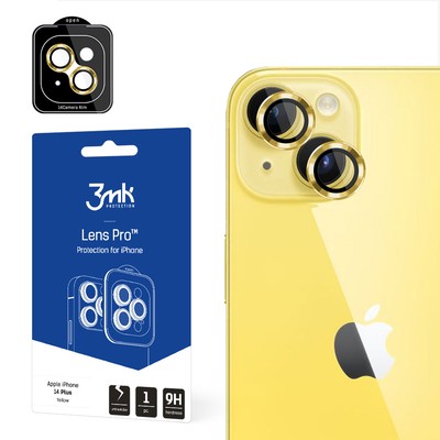 Apple iPhone 14 Plus - 3mk Lens Protection Pro Gelb