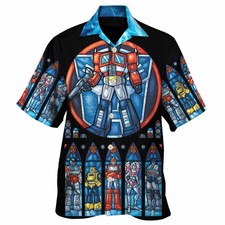 Transformers Unisex Hawaiian Shirt