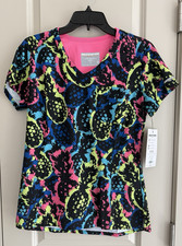 2 new size SMALL Sketchers brand scrub tops