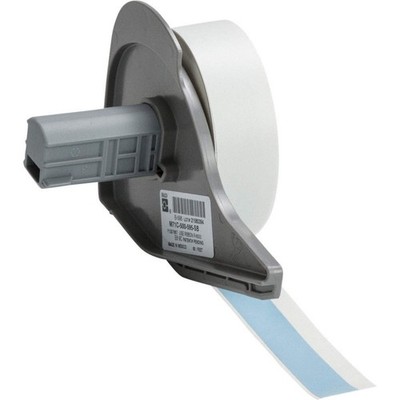 BRADY M7C-500-595-SB Label,1/2 in W,Outdoor,Sky Blue 803PW2