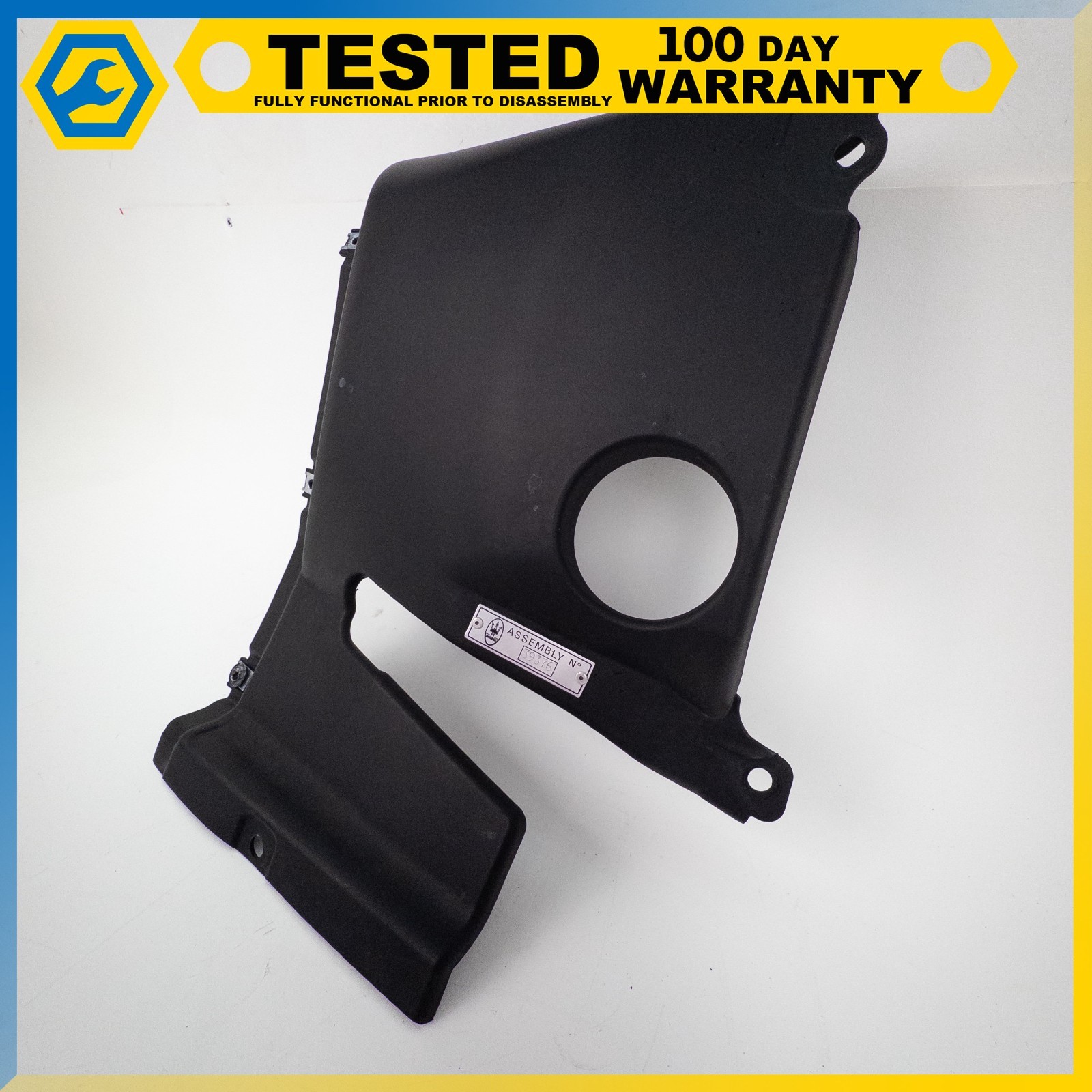 08-19 MASERATI GRANTURISMO LEFT DRIVER SIDE ENGINE MOTOR COVER TRIM PANEL OEM