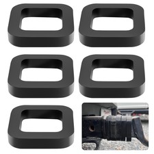 5 Pcs Trailer Hitch Silencer Pads Rubber Anti-rattle Cushion For 2 Inch Receiver