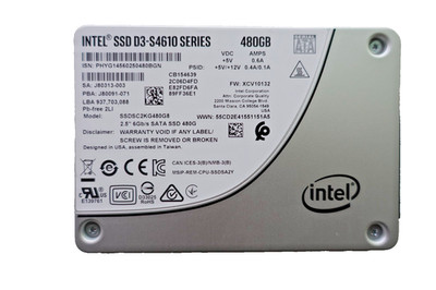 Intel D3-S4610 480GB SSD 2,5'' SATA 6Gb/s SSDSC2KG480G8, SMART gut, 98%