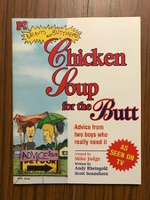 Beavis and Butt-head Chicken Soup for the Butt paperback 1998 MTV Books OOP